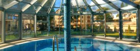 Das Hallenbad des Aparthotel Park Avangard in Swinemünde/ Swinoujscie