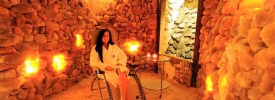 Salzgrotte im Hotel Lubicz Spa in Ustka/ Stolpmünde