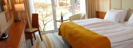 Doppelzimmer mit Meerblick im Hotel Hanseatic in Kolberg