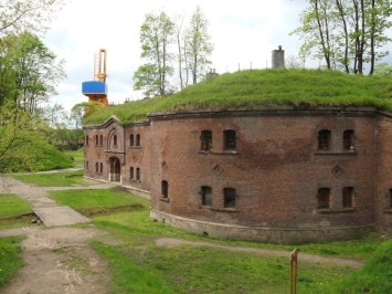 Sie sehen das Fort Gerharda in Swinemünde