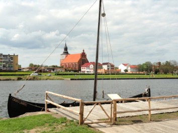 Misdroy - Blick vom Museum über die Dievenow - Foto: Carsten Wolf