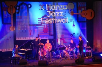 Sie sehen die Bühne des Hanza Jazz Festival in Koszalin