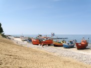 Fischereihafen von Jaroslawiec Jersh ft