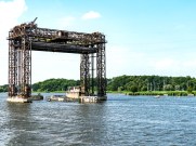 Eisenbahnbr cke von Karnin