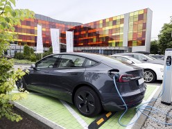 Ladestation f r Elektrofahrzeuge im Hotel Aquarius spa